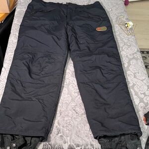 Drift Men's Black Insulated performance ski, board wear Winter Pants Sz M